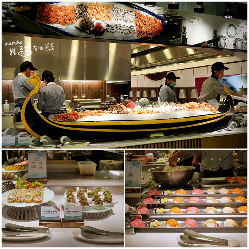 【台北中山】饗食天堂｜大直全新開幕超大海鮮船超強buffet @Maruko與美食有個約會