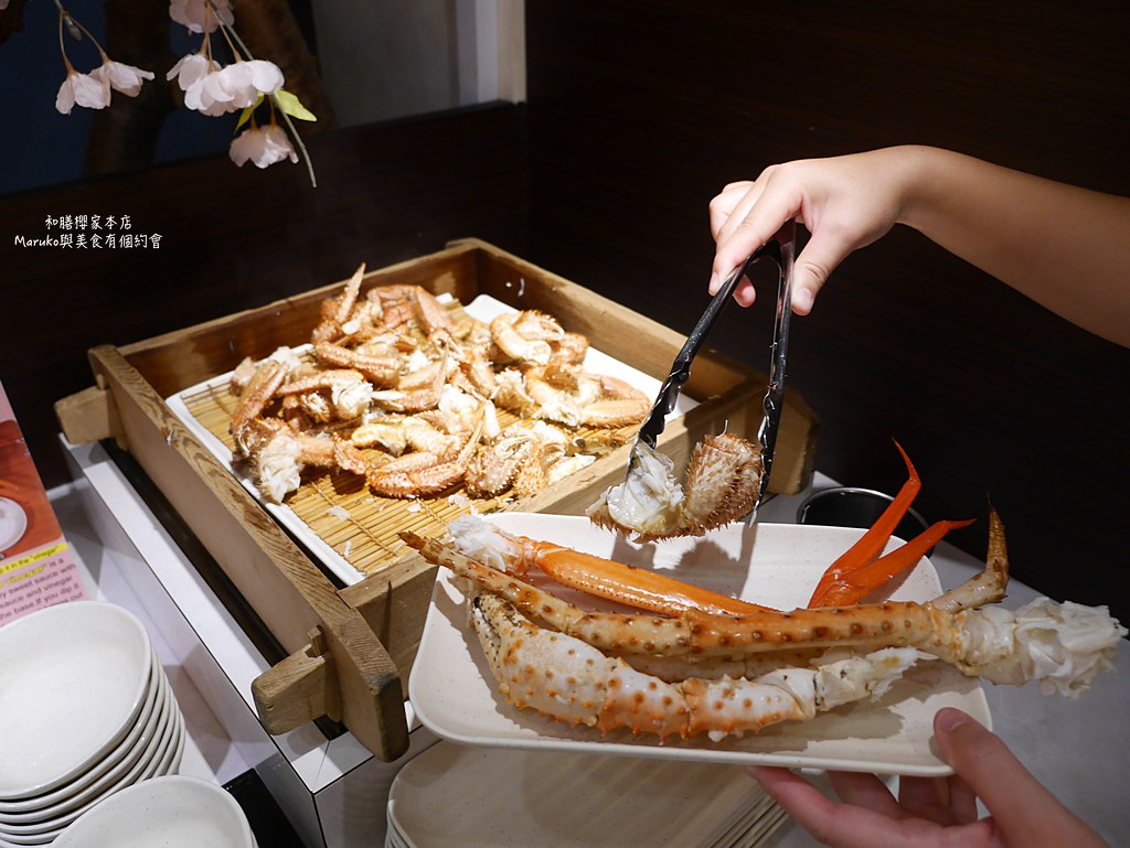 【札幌螃蟹吃到飽】The Sakura Buffet｜北海道三大螃蟹吃到飽五大必吃美食推薦 @Maruko與美食有個約會