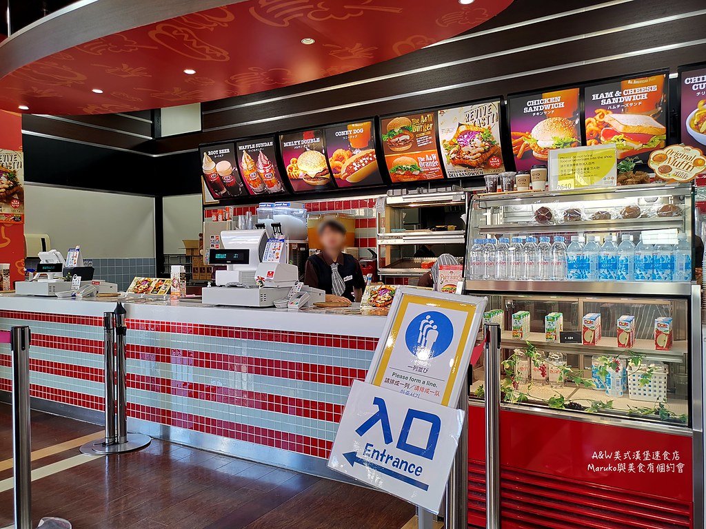 【沖繩美食】A&#038;W美式漢堡速食店｜美國連鎖速食店在沖繩經典麥根沙士清涼又暢快 @Maruko與美食有個約會