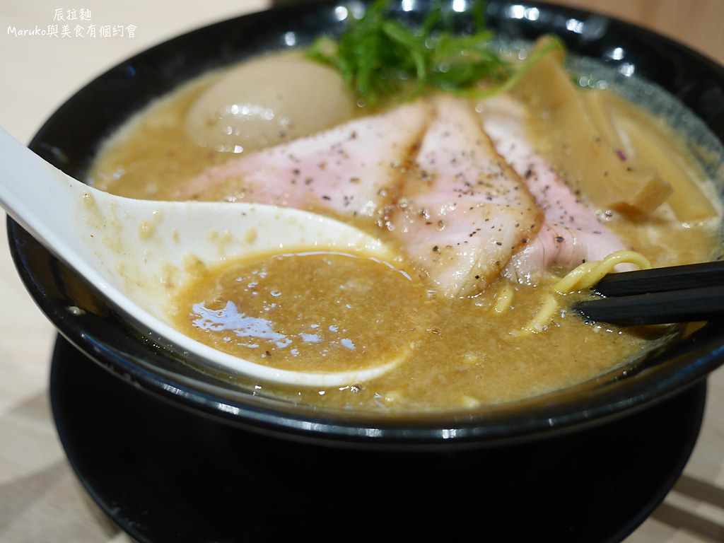 【永和美食】辰拉麵｜原來鹽味雞湯拉麵這麼好吃 @Maruko與美食有個約會