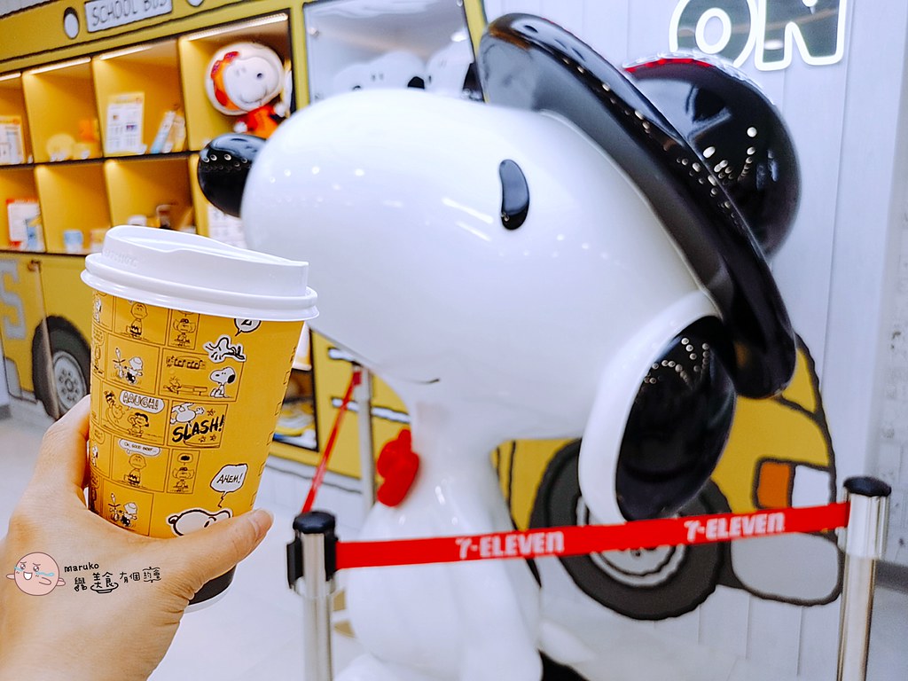 7-ELEVEN 敦北概念店 星宇航空主題店 熊本熊陪你喝咖啡！ @Maruko與美食有個約會
