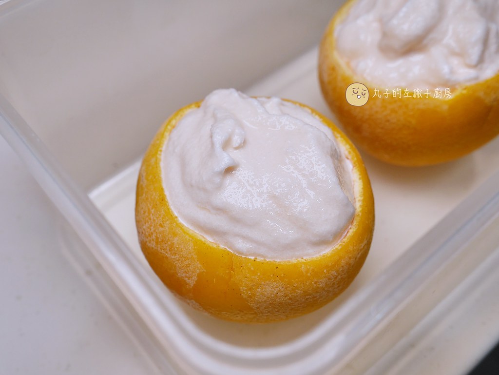 【冰品食譜】葡萄柚雪酪 100% 新鮮葡萄柚冰沙 口感綿密更消暑 @Maruko與美食有個約會