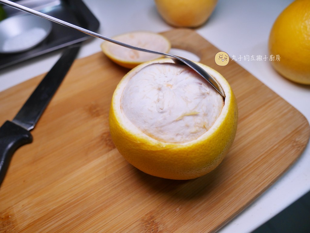 【冰品食譜】葡萄柚雪酪 100% 新鮮葡萄柚冰沙 口感綿密更消暑 @Maruko與美食有個約會