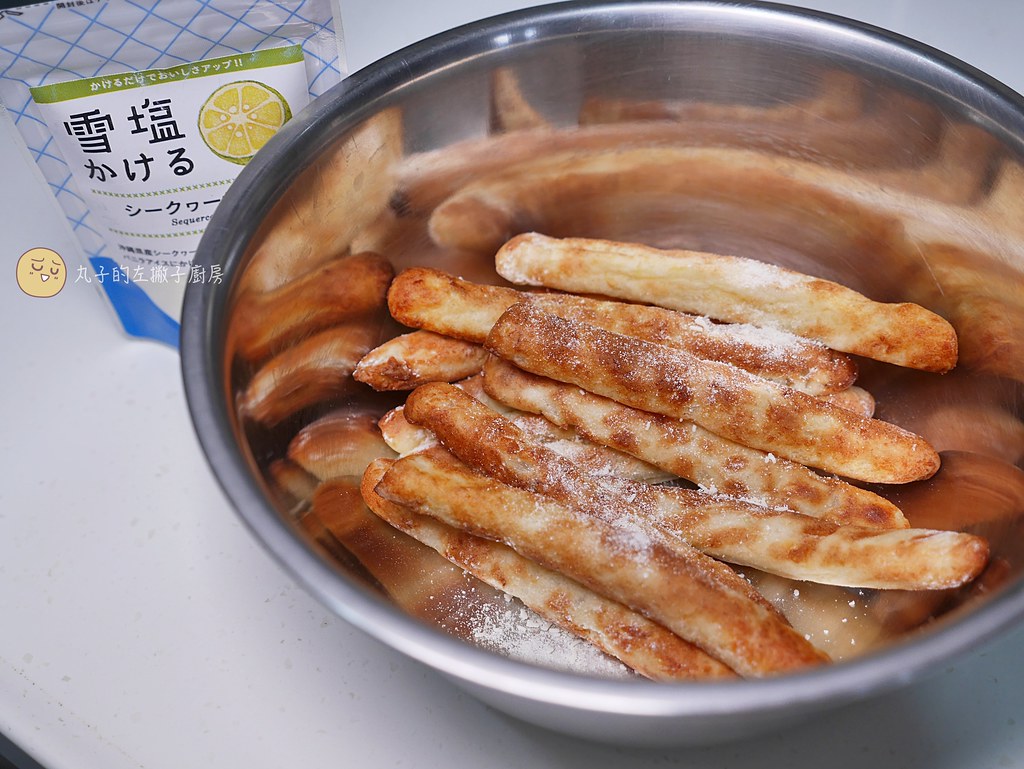 【食譜】炸薯條 用新鮮馬鈴薯泥做免油炸薯條 氣炸鍋食譜 @Maruko與美食有個約會