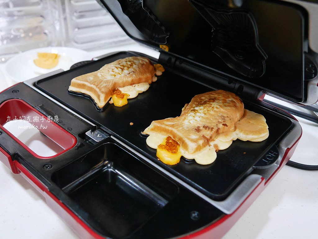 【食譜】vitantonio 鯛魚燒烤盤｜不翻機也能烤出漂亮的鯛魚燒做法分享 @Maruko與美食有個約會