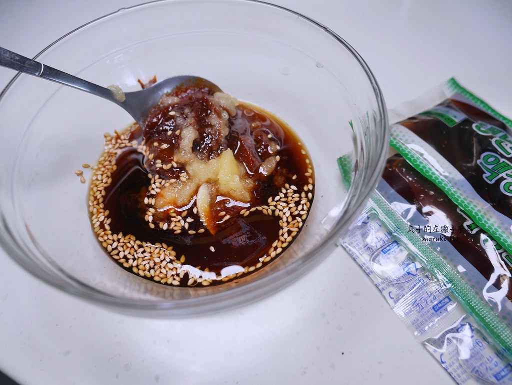 【食譜】韓式冷麵｜韓式蕎麥拌冷麵辣醬做法 @Maruko與美食有個約會