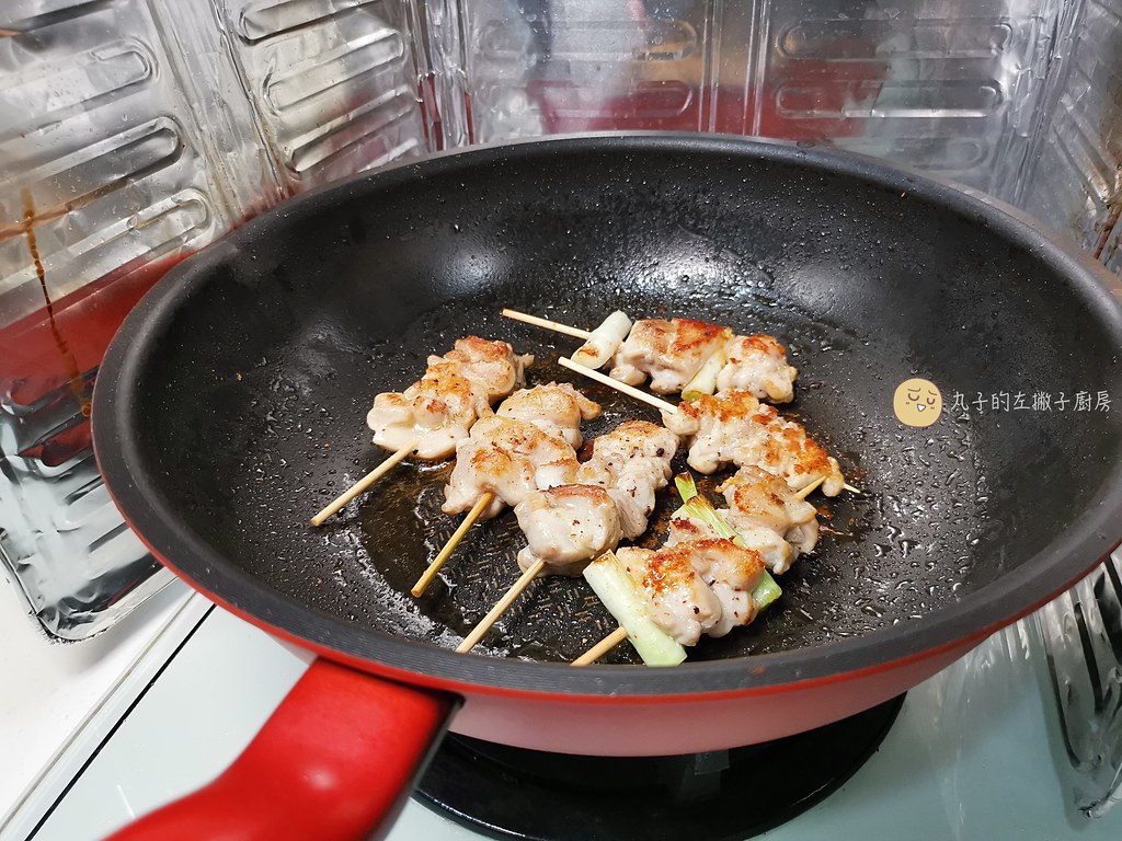 【食譜】雞肉食譜｜日式居酒屋的照燒雞腿肉串平底鍋做法 @Maruko與美食有個約會
