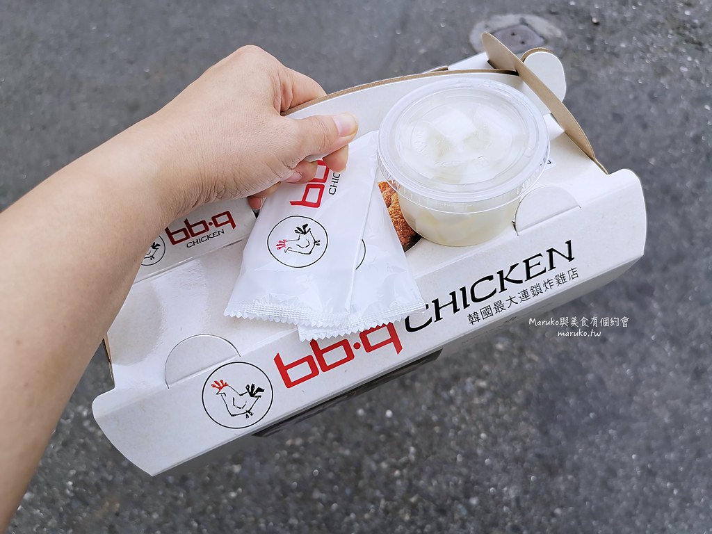 【台北】bb.q chicken 韓國最大炸雞品牌 一個人的炸雞獨享餐 @Maruko與美食有個約會