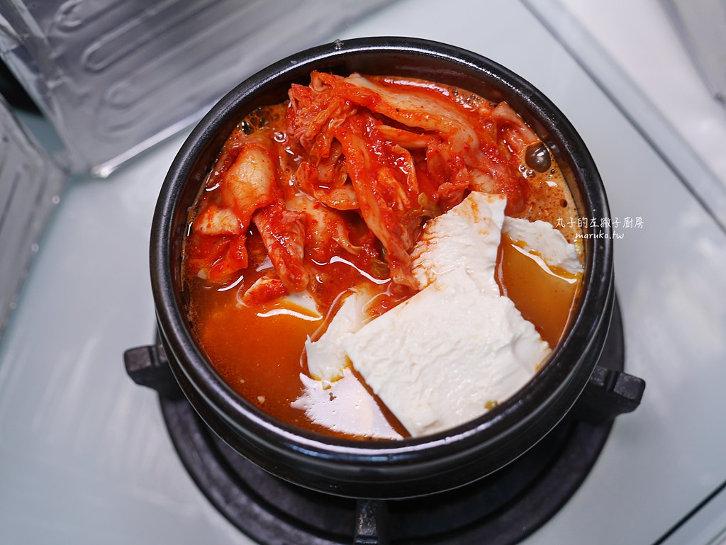 【食譜】韓式豆腐鍋 絞肉炒料基底湯頭 泡菜豬肉豆腐鍋 @Maruko與美食有個約會