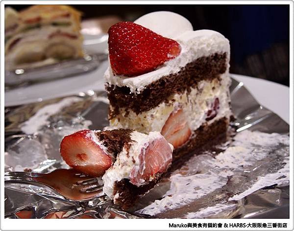【大阪美食】HARBS 阪急三番街｜少女的甜蜜滋味水果千層蛋糕來自名古屋的人氣甜點店 @Maruko與美食有個約會